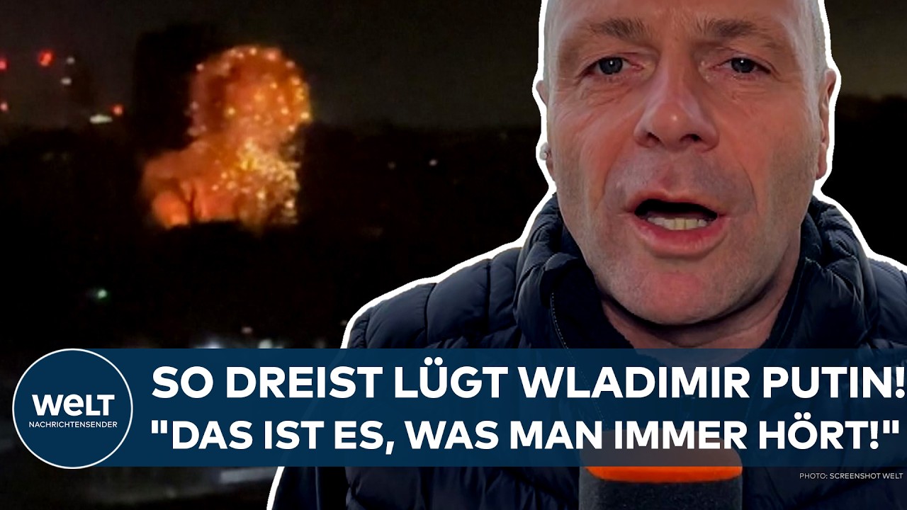 UKRAINE-KRIEG: Putins dreiste Lüge! "Dann wird das von russischer Seite immer wie folgt erklärt"