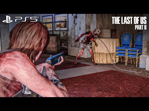 The Last of Us 2 PS5 - Aggressive Stealth / Permadeath (Grounded / No Damage) 4K 60FPS The Resort