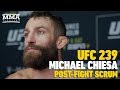 UFC 239: Michael Chiesa Felt Added Pressure Dealing With Diego Sanchez's 'Weird S*it'