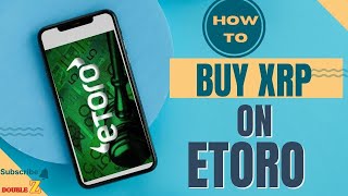 How to buy xrp on Etoro (2024) l Double Z