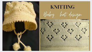 Diamond design # knitting machine pattren#hat