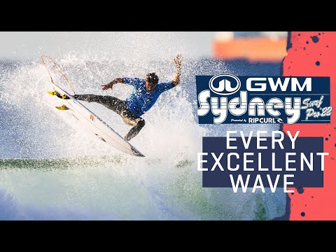 EVERY EXCELLENT WAVE from The 2022 GWM Sydney Surf Pro Presented by Bonsoy