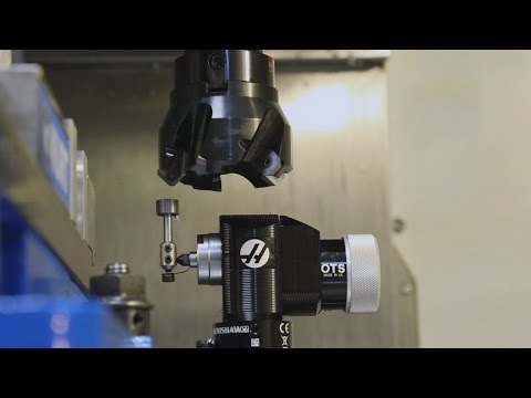 Operating the Haas CNC Mill Renishaw Wireless Probing System - Clark Magnet High School SSP