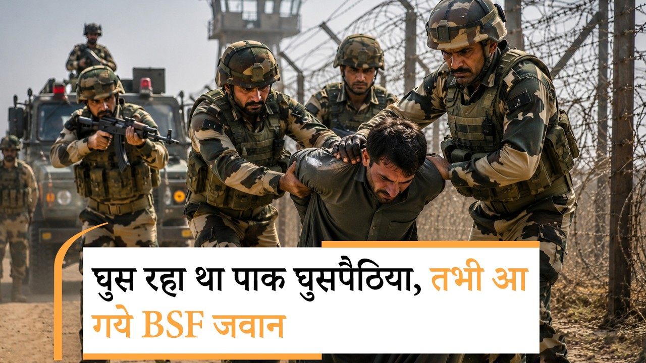 Pakistan Infiltrator का BSF ने किया बुरा हाल, आतंकवादी को दुम दबा कर वापस अपने मुल्क लौटना पड़ा Pakistan Infiltrator का BSF ने किया बुरा हाल, आतंकवादी को दुम दबा कर वापस अपने मुल्क लौटना पड़ा