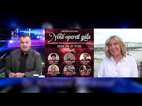 Szávolovics Gabriella – Nóta-operett gála lesz Dunaföldváron