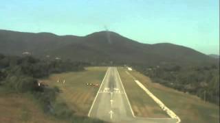 preview picture of video '✈ Saint-Tropez La Môle - Atterrissage en Socata TB9'