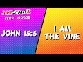 John 15:5 - I Am The Vine | JumpStart3 | Scripture Memory Song | Worship