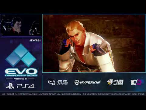 EVO2019 - Team Yamasa Take (Kazumi) vs. ROX Dragons Knee (Steve) - Tekken 7 Top 8