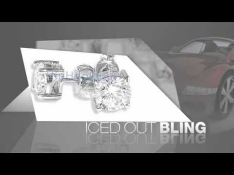 5mm Round Signity CZ Sterling Silver Earrings