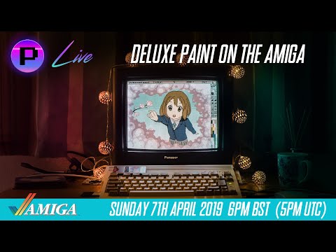 Live Pixel Art on the Commodore Amiga