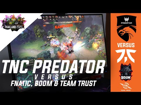 TIMS POV#7 TNC Predator VS FNATIC, BOOM & Team Trust - ESL One Thailand 2020 Groupstage