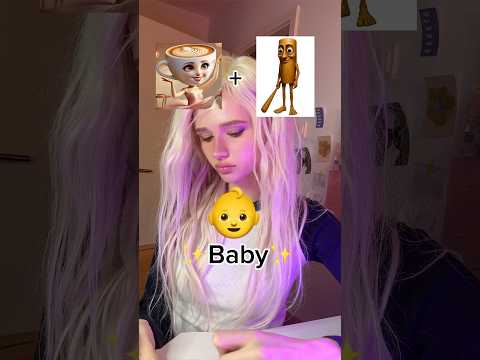 I drew Ballerina Cappuccina and TumTum Sahurs BABY👶🍼 *sCepTicaL tWeRkiNg* 😳 | JULIA GISELLA