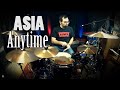 Asia - Anytime Drum Cover