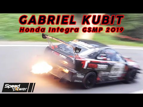 🔥HONDA INTEGRA HILLCLIMB MONSTER! Gabriel Kubit (GSMP 2019) Action by Speed & Power (HD)