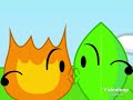 firey and leafy kissed Each other￼