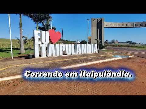 Correndo em Itaipulândia-PR