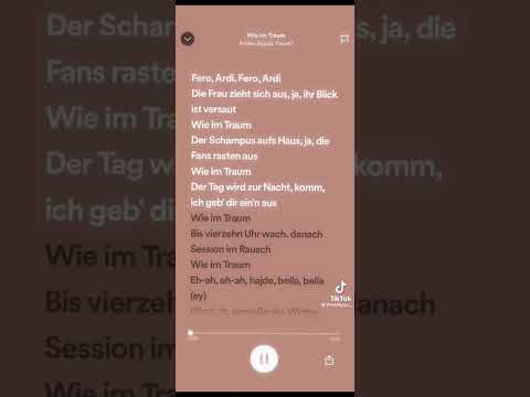 Ardian Bujupi, Fero47 - Wie in Traum