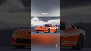 evolution of dodge viper {1992~2023} #shorts #evolution #viral #cars