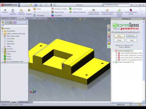 SolidWorks2008 DFMXpress