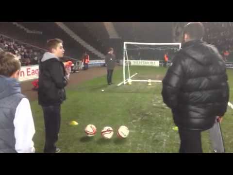 Mk Dons half time challenge 14/Jan