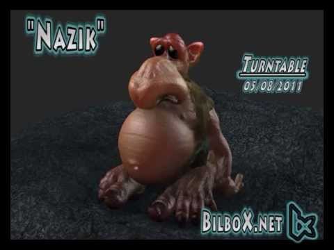 BilboX - Nazik - Turntable (Zbrush)