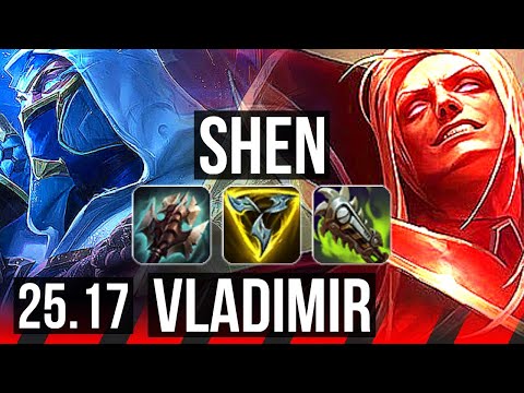 SHEN vs VLADIMIR (TOP) | 10/1/16, Godlike | KR Diamond | 25.17