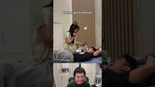 Download lagu Such a creative way to tie it 😂❗️❗️#shorts #reactionvideo #funny #tiktok #entertainment mp3