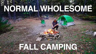 Normal Wholesome Fall Camping