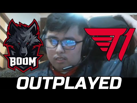 T1 VS BOOM GAME 2  - 100% OUTPLAYED DPC SEA REGIONAL FINALS 2022