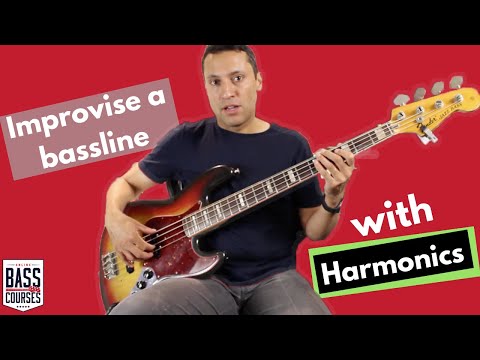 Learn To Improvise A Bassline Using Harmonics