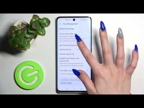 How to Set Up Face Unlock on HONOR 50 – Face Recognition