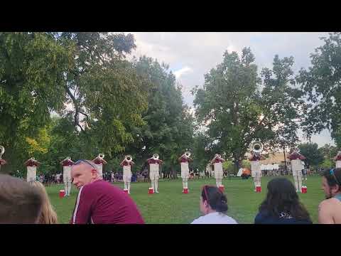 Inside the circle-Cadets 2023 Hornline Finals