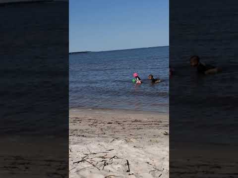 Enjoying the beach on Mother's Day with a new friend #SUPERJAHAAD