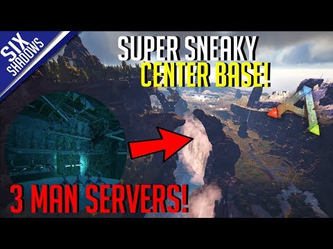 RAIDING A REALLY SNEAKY BASE! | MTS 3-Man PvP Servers! - Ark: Survival Evolved