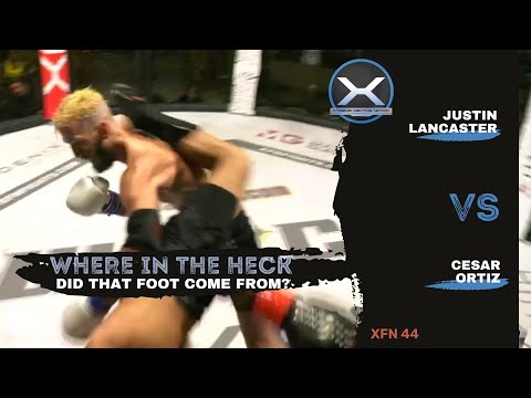 Muay Thai Featherweight Bout - Justin Lancaster vs Cesar Ortiz  – XFN 44