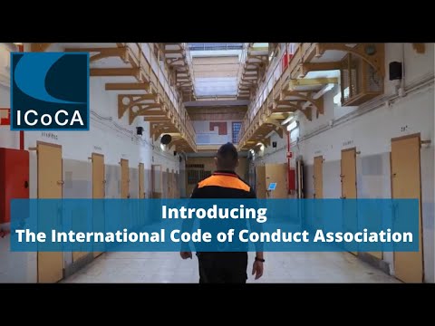 Introducing the International Code of Conduct Association