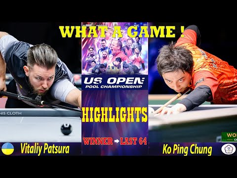 HIGHLIGHTS | Vitaliy Patsura vs Ko Ping Chung | 2025 US OPEN POOL CHAMPIONSHIP