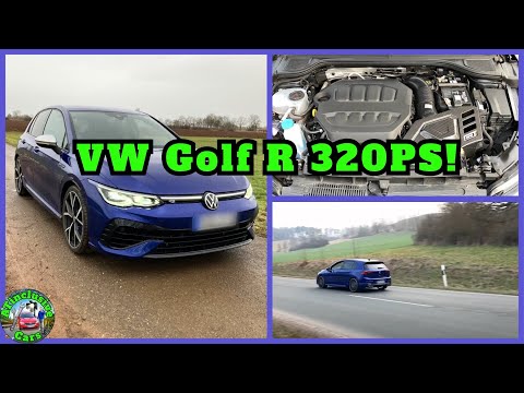VW GOLF 8 R (2022) 320 PS! - Vorstellung, Motor- & Auspuffsound