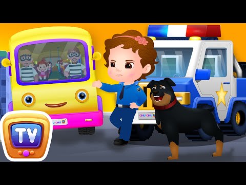 ChuChu TV Police Save the School Children - ChuChu TV Police Fun Cartoons for Kids
