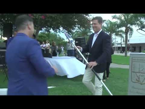 02 San Antonio de Litín: Nelson González, acto por el 142° aniversario de la localidad