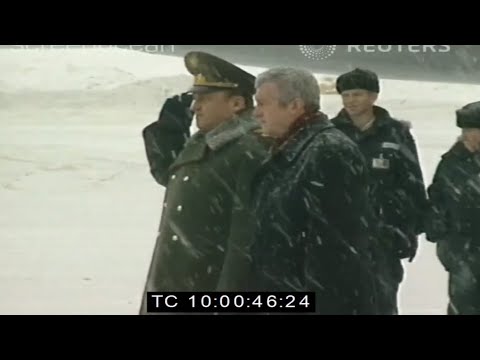 Russia visit Ukraine 1996 Russian Anthem [Grachev Arrives]