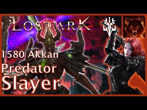 Lost Ark - Solo Akkan Predator Slayer 1580