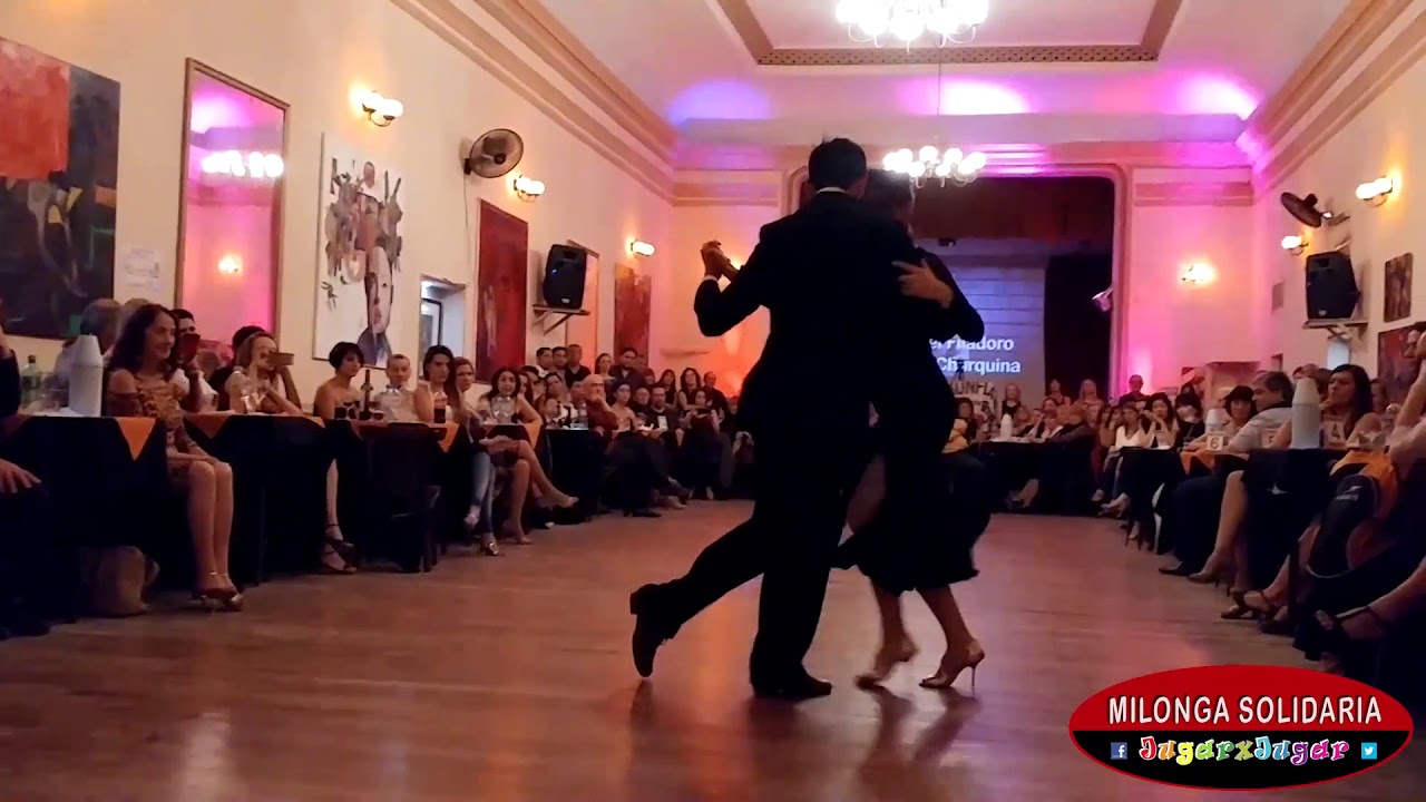 Mariel Filadoro y Diego Churquina T2. Milonga Solidaria JugarxJugar