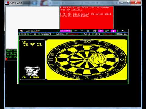 One Hundred And Eighty - Sinclair QL - emulador QPC II 4.02 ZeXcel 0.33