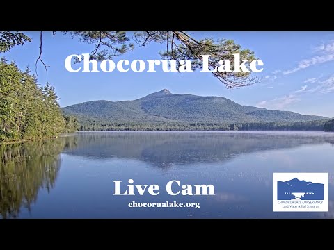 Live webcam view of Chocorua Lake & Mount Chocorua