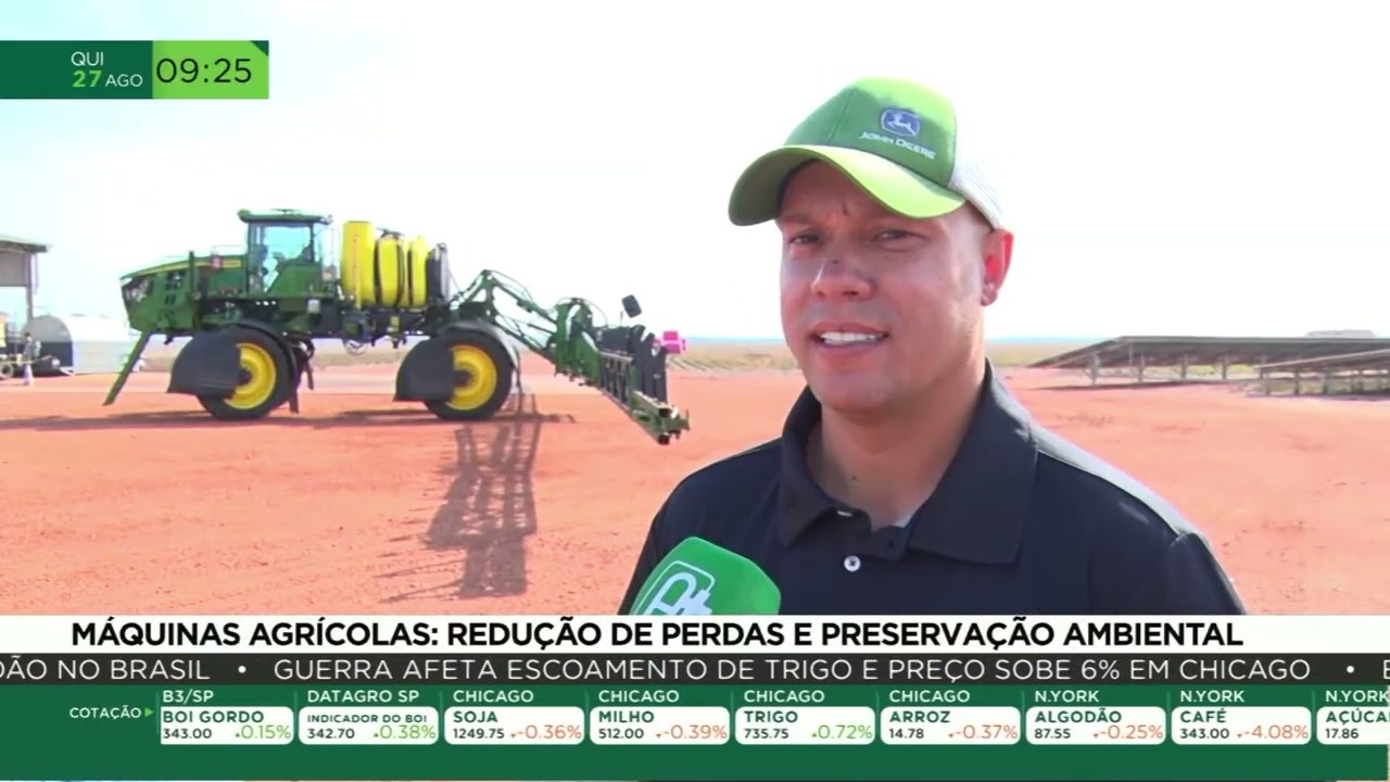 Tecnologia de pulverização busca mais eficiência e menos perdas no campo