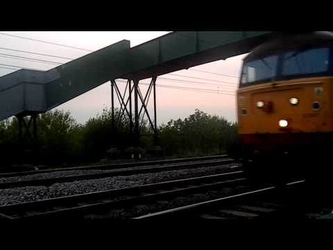 6K73 57007 & 57009 Pass the iron bridge 24/5/12