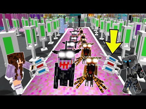 Minecraft: IMPOSSIBLE VIRUS DEFENSE! (INSANE VIRUSES &...