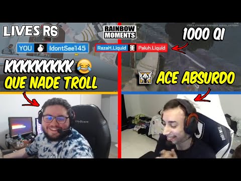 5K LINDO DO ASK, PALUH E SUAS UTILITARIAS 🤣🤣 C4 1000 QI DO RAZAH - MELHORES MOMENTOS LIVES R6