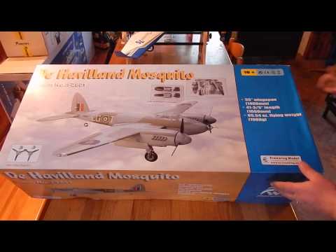 Freewing De Havilland Mosquito last unboxing in 2016